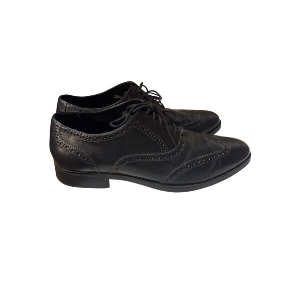 Cole Haan Black Oxford Brogue Leather Dress Shoes Sz‎ 13M main image 7